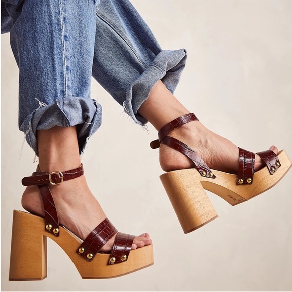 Free People Mallory Clog Sz. 38 - Picture 1 of 9